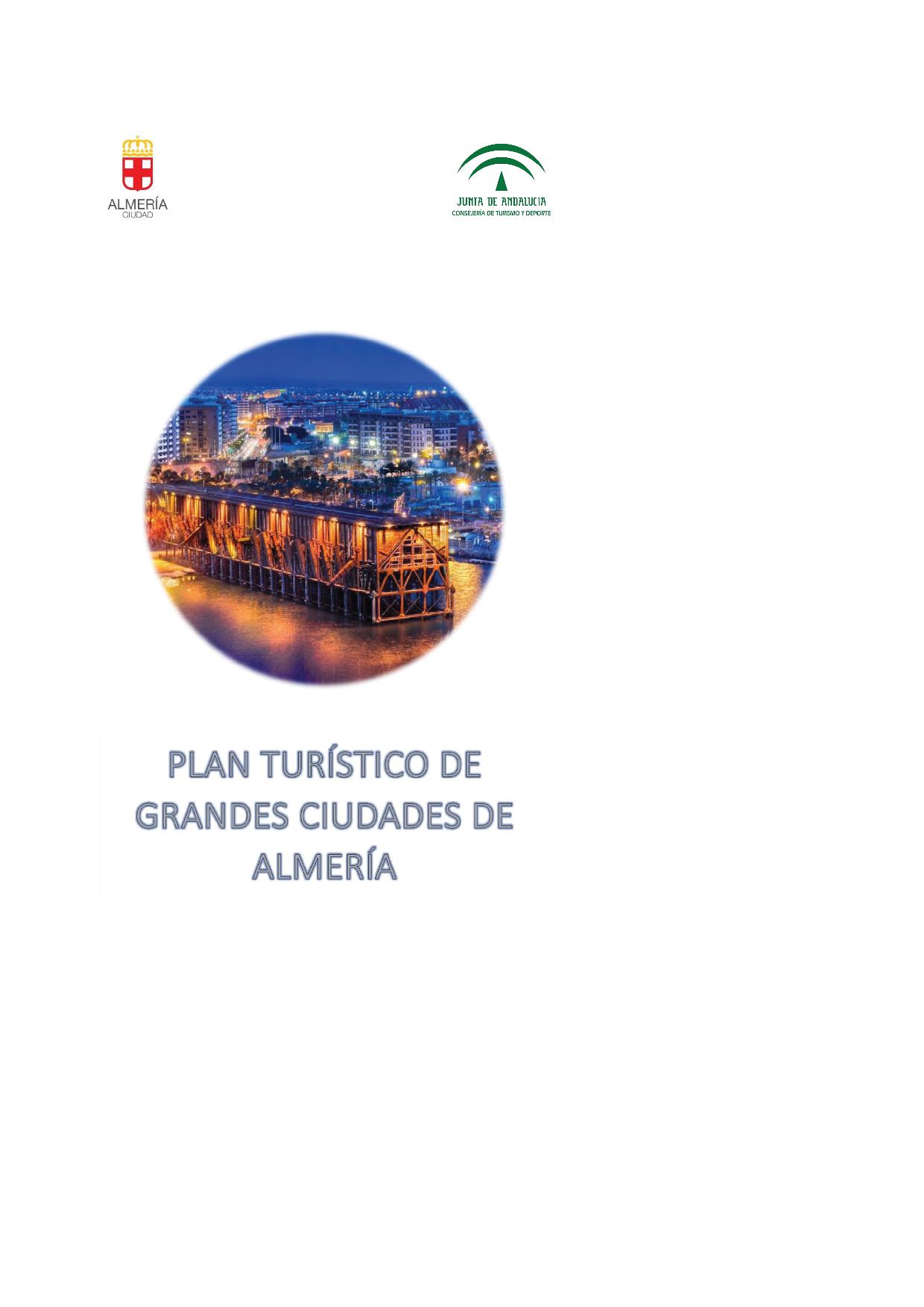 Portada del Plan turístico de Almería