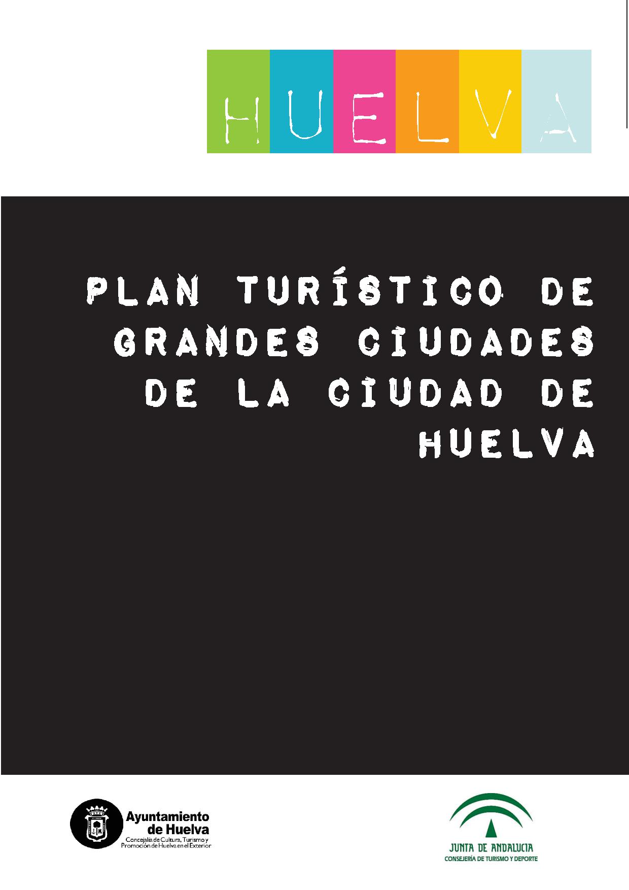 Portada del Plan turístico de Huelva