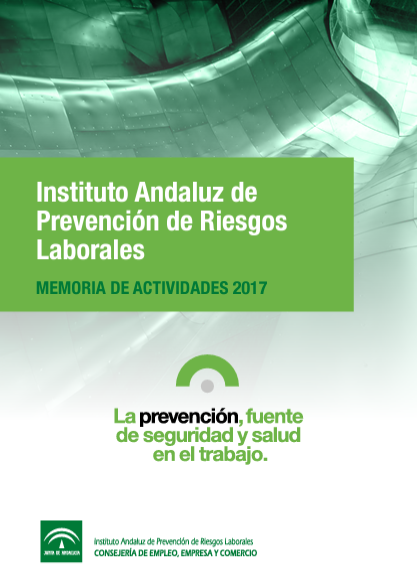 Portada publicación Memoria de actividades 2017