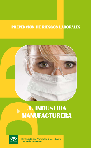 Portada de publicación con la imagen de una mujer con gafas de protección y mascarilla