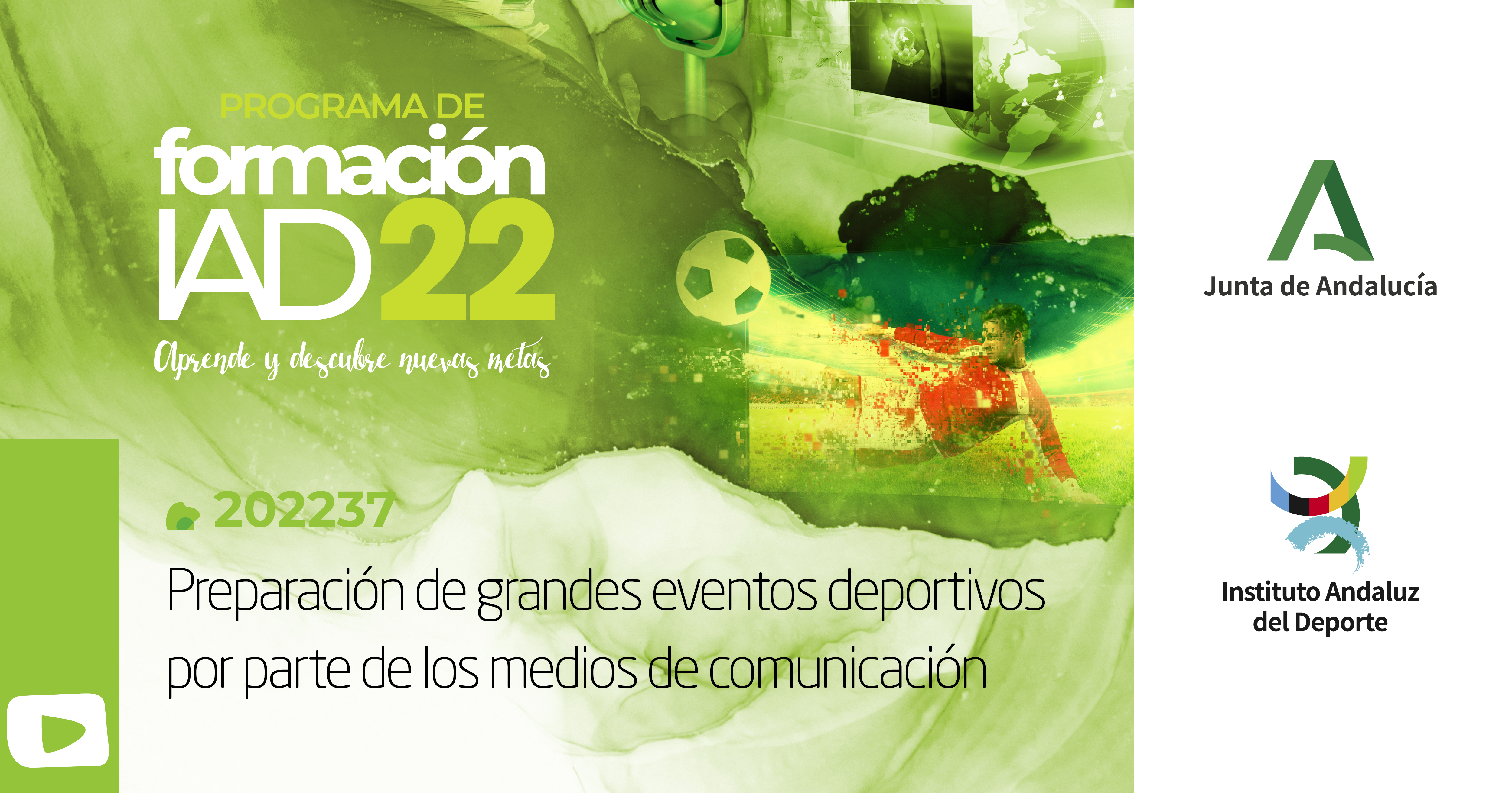 Portada programa acción formativa IAD 202237