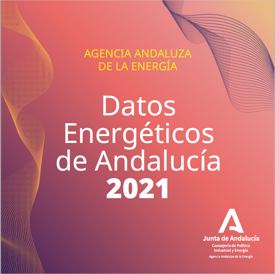 Portada de la publicación Datos Energéticos de Andalucía 2021