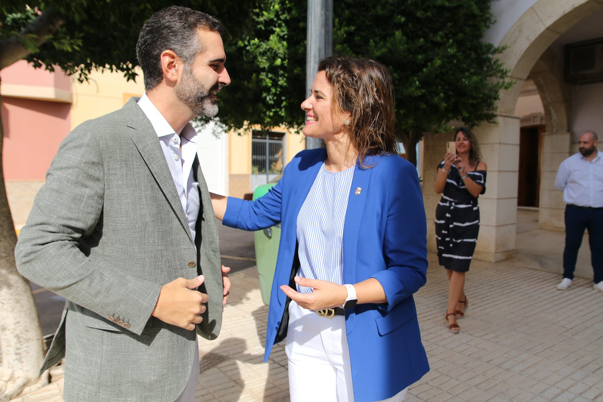 Ramón Fernández-Pacheco visita Benahadux.