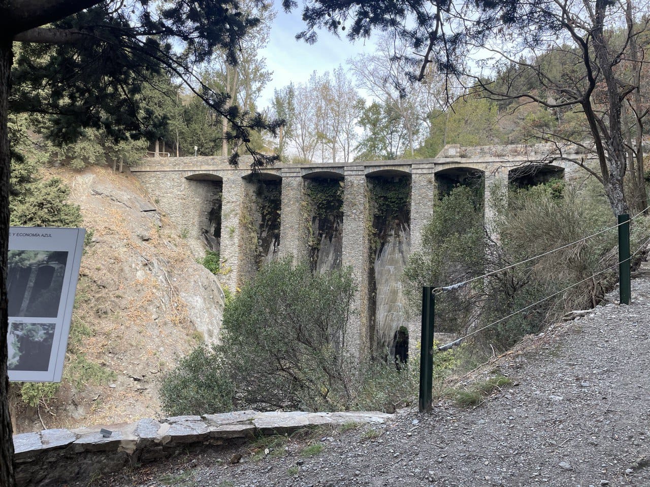 El Dique 24 protege de las escorrentías a los pueblos de la Alpujarra.