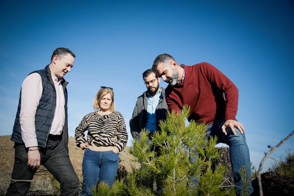 Ramón Fernández-Pacheco ha visitado la Sierra de Gádor. 