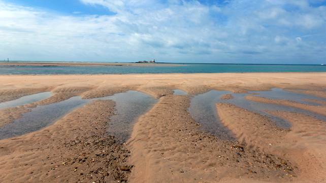 Monumento Natural 'Punta del Boquerón' en Cádiz.