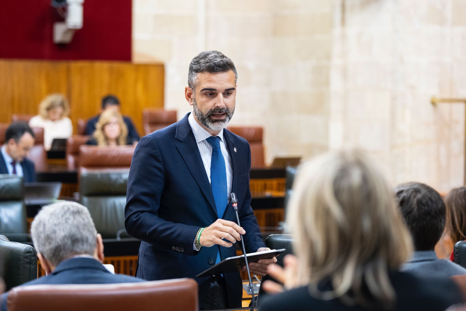 Fernández-Pacheco afirma que la Junta pondrá a disposición de las entidades locales todos los recursos posibles para dotar a Andalucía de una red puntera de instalaciones en la materia