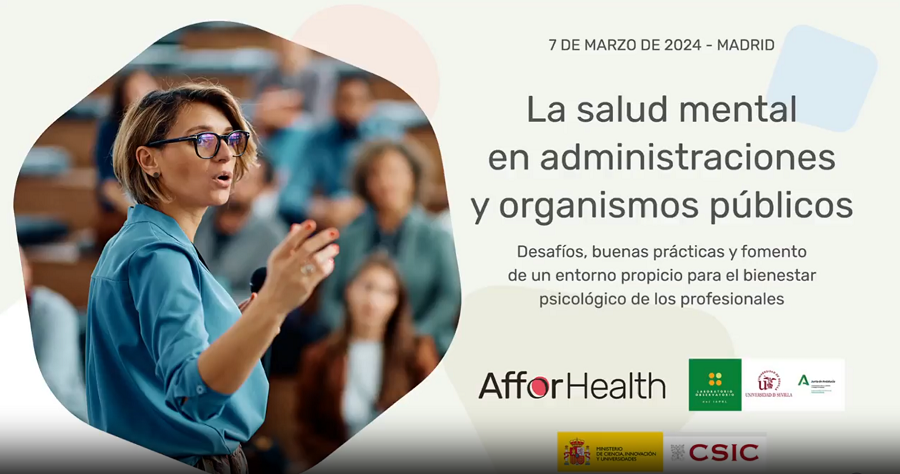 Jornada: La salud mental en administraciones y organismos pú...