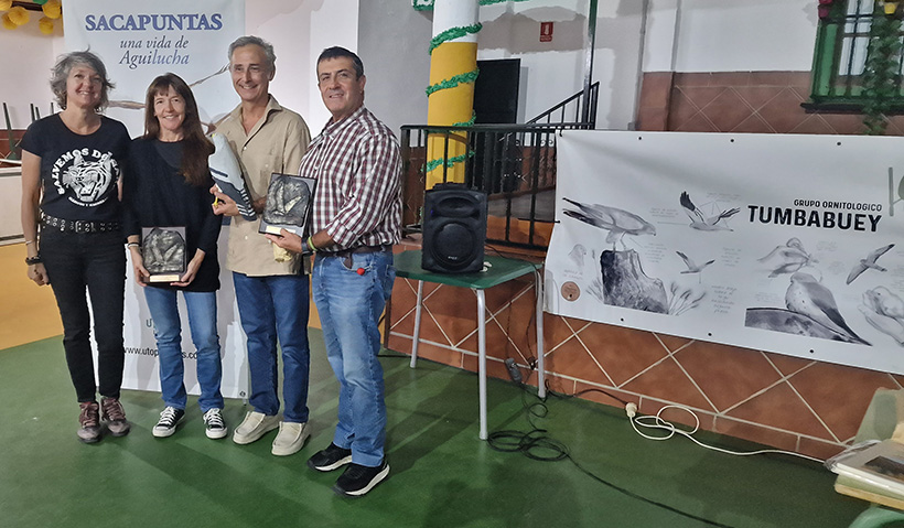 Premio conservación aguilucho cenizo Asociación Tumbabuey