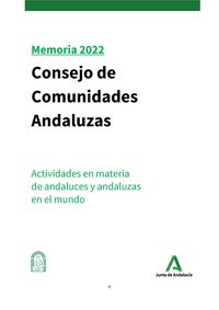 Consejo de Comunidades Andaluzas. Memoria 2021